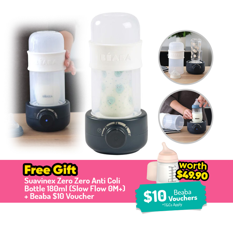 Beaba Second Baby Bottle Warmer + FREE GIFT